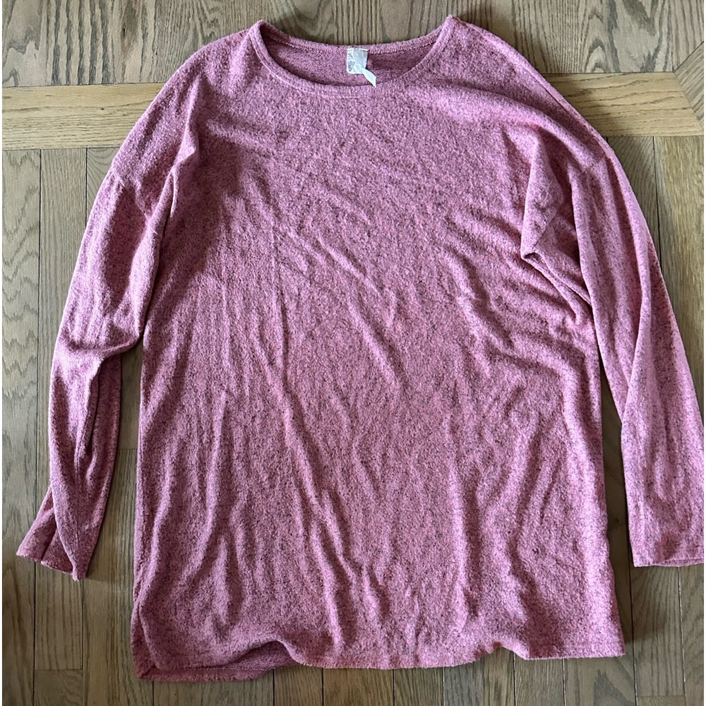 Grateful Heart boutique style super soft sweater tunic size L